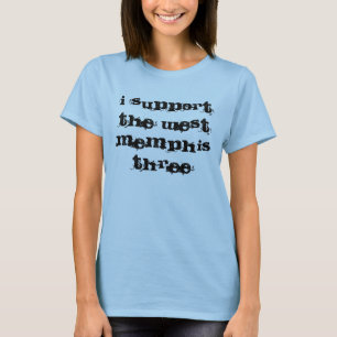 IK STEUN DE WEST MEMPHIS DRIE T-SHIRT