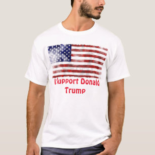 Ik steun Donald Trump Mannen Basic T-Shirt