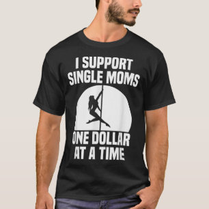 Ik steun één enkele muis per minuut t-shirt