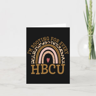Ik steun elke Hbcu- afstudeer trots Historie Kaart