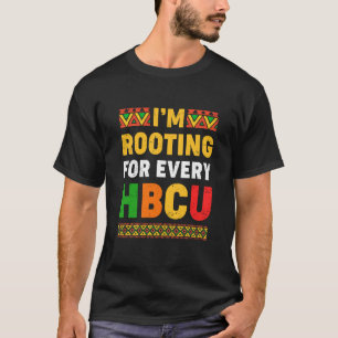 Ik steun elke historische zwarte universiteit (HBC T-shirt