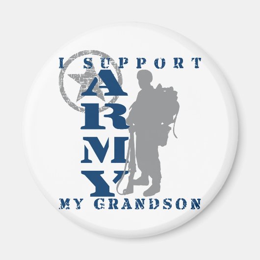 Ik steun Grandson 2 - ARMY Magneet (Voorkant)