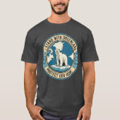 Ik Steun Groenland Ijsbeer T-shirt (Voorkant)