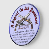 Ik steun het 2de Amendement Grote Klok (Hoek)