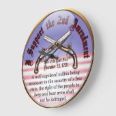 Ik steun het 2de Amendement Grote Klok (Hoek)