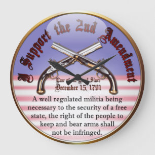 Ik steun het 2de Amendement Grote Klok