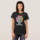 Ik steun het huidige thema Idahobit Lgbt Sup T-shirt (Voorkant volledig)