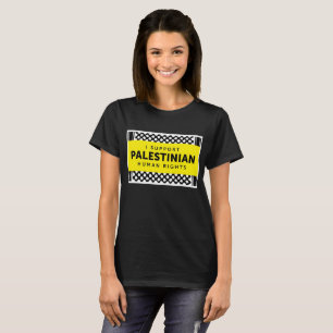 Ik steun het Palestijnse rechtenshirt - vrouwenbes T-shirt
