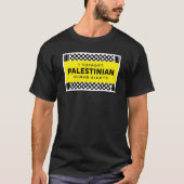 Ik steun het Palestijnse Shirt voor de mensenrecht (Voorkant)