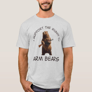 Ik steun het recht om de Beren te wapenen T-shirt