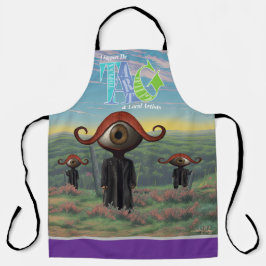 Ik steun het Topeka Art Guild Design Apron Schort