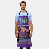Ik steun het Topeka Art Guild Design Apron Schort (Gedragen)