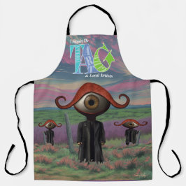 Ik steun het Topeka Art Guild Design Apron Schort