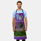 Ik steun het Topeka Art Guild Design Apron Schort (Gedragen)