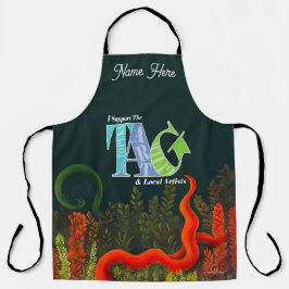 Ik steun het Topeka Art Guild Design Schort