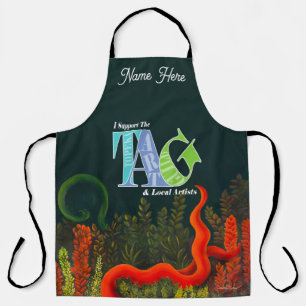 Ik steun het Topeka Art Guild Design Schort