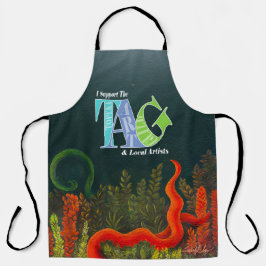 Ik steun het Topeka Art Guild Design Schort