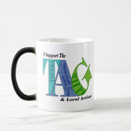 Ik steun het Topeka Art Guild Magische Mok