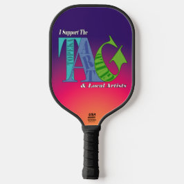 Ik steun het Topeka Art Guild Pickleball Paddle