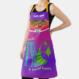 Ik steun het Topeka Art Guild Schort