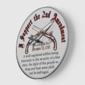 Ik steun het tweede amendement grote klok (Hoek)