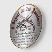 Ik steun het tweede amendement grote klok (Hoek)