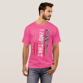 Ik steun het Tweede Amendement Pro-Wapen Amerikaan T-shirt (Voorkant volledig)