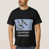 IK STEUN HONKERS! T-SHIRT (Voorkant)