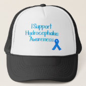 Ik steun Hydrocephalus Awareness Trucker Pet (Voorkant)