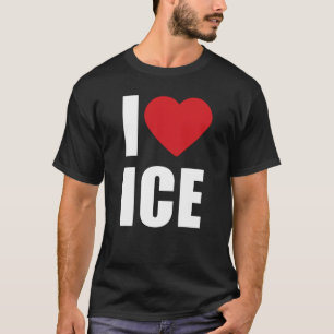 Ik steun ICE T-shirt Patriotistisch Conservatief O