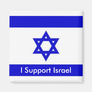 Ik steun Israël Magneet