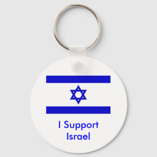Ik steun Israël Sleutelhanger