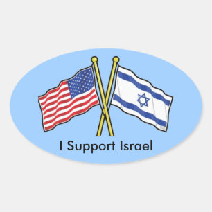 Ik steun Israël Stickers