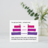 Ik steun je... dubbele ansichtkaart briefkaart (Staand voorkant)