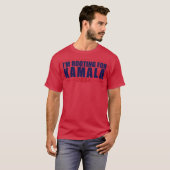 Ik Steun Kamala 2024 T-shirt (Voorkant volledig)