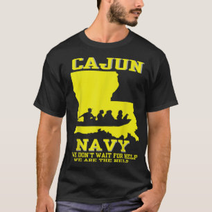 Ik steun Louisiana Search and Rescue CAJUN NAVY T-shirt