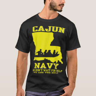 Ik steun Louisiana Search and Rescue CAJUN NAVY T-shirt