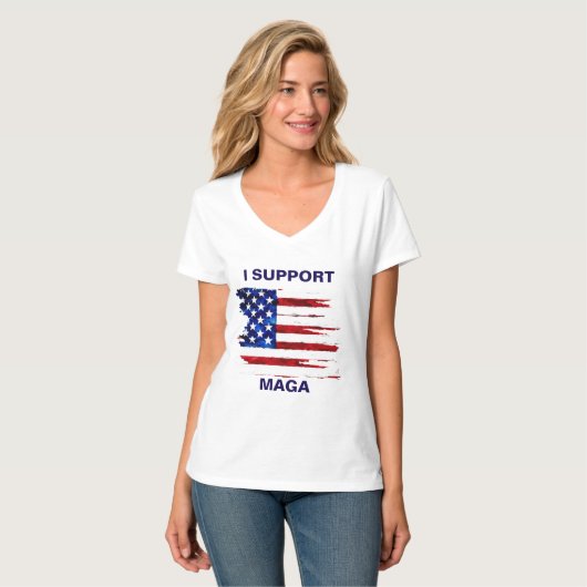 IK STEUN MAGA T-SHIRT (Voorkant volledig)