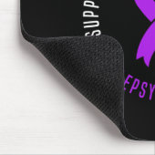 Ik steun mam met heel mijn hart Epilepsie Warrior  Muismat (Hoek)