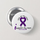 Ik steun mijn mama Epilepsy Ronde Button 5,7 Cm (Voorkant /achterkant)