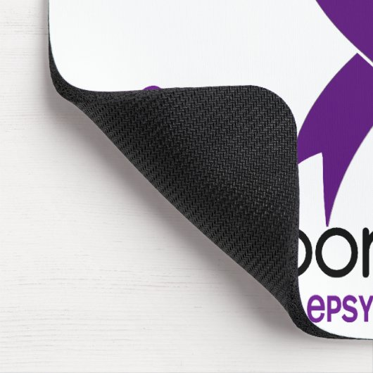 Ik steun mijn zoon epilepsie muismat (Hoek)