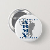 Ik steun Nephew 2 - ARMY Ronde Button 5,7 Cm (Voorkant /achterkant)