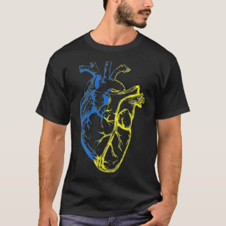 Ik steun Oekraïne Heart Ukraine T-shirt