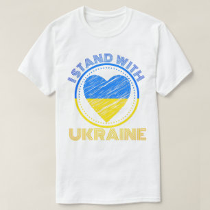 IK STEUN OEKRAÏNE - OEKRAÏNE STEUN T-SHIRT