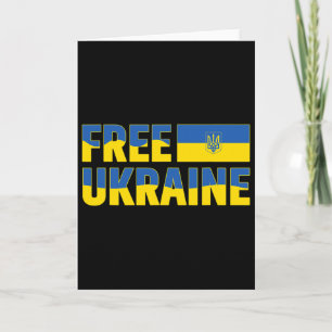 Ik Steun Oekraine Sta Bij Oekraine Oekraïense Vlag Kaart