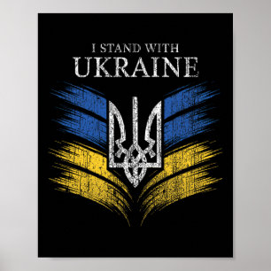 Ik Steun Oekraine Toon Steun Met Deze Oekraine Poster