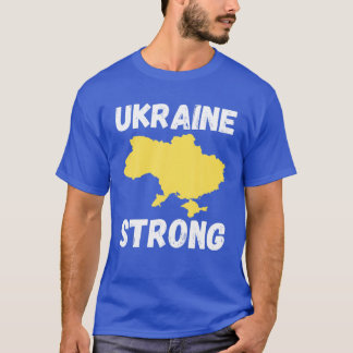 Ik steun Oekraïne voor zijn sterke paus voor de Oe T-shirt