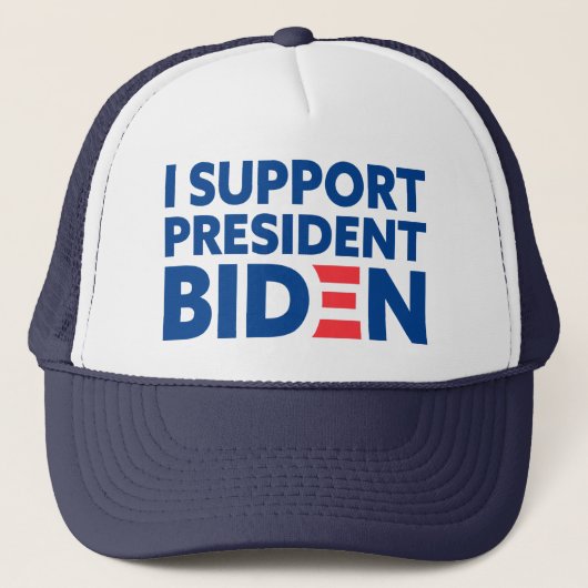 Ik steun President Biden Trucker Pet (Voorkant)