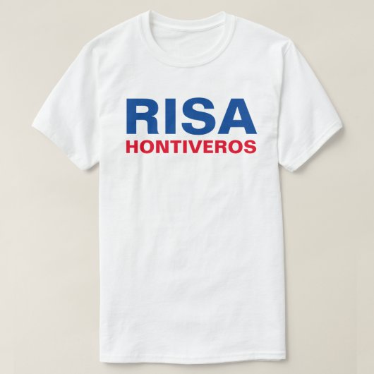 Ik steun senator Risa Hontiveros  T-shirt (Design voorkant)