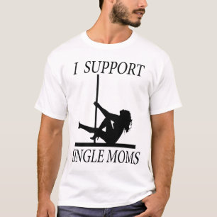 Ik steun Single Moms T-shirt